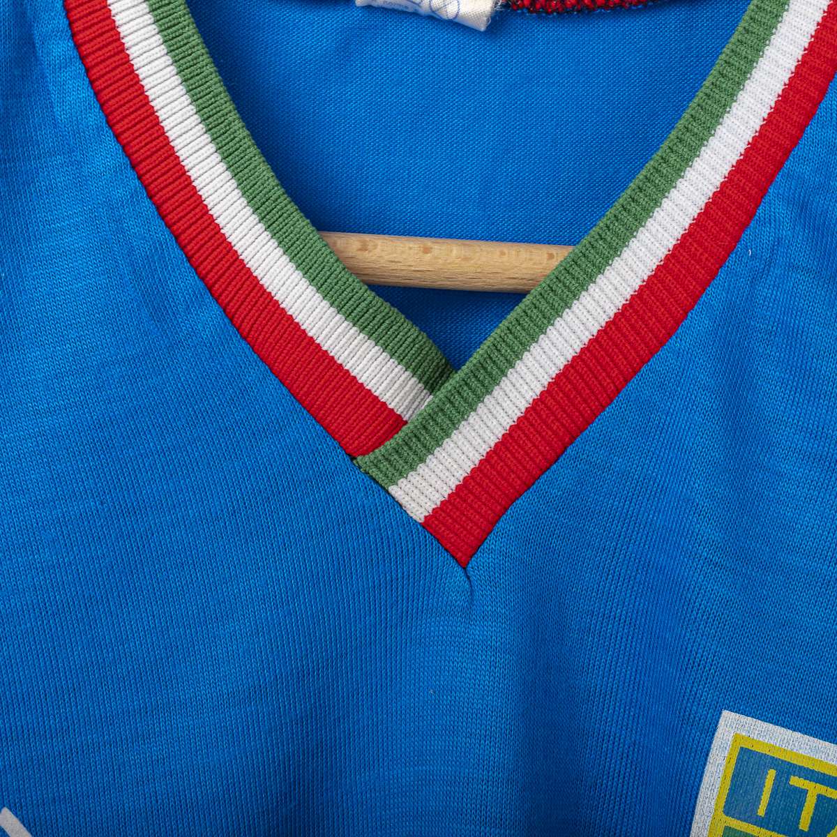Maglia Home Italia Le Coq Sportif Rossi 20 mc 1982
