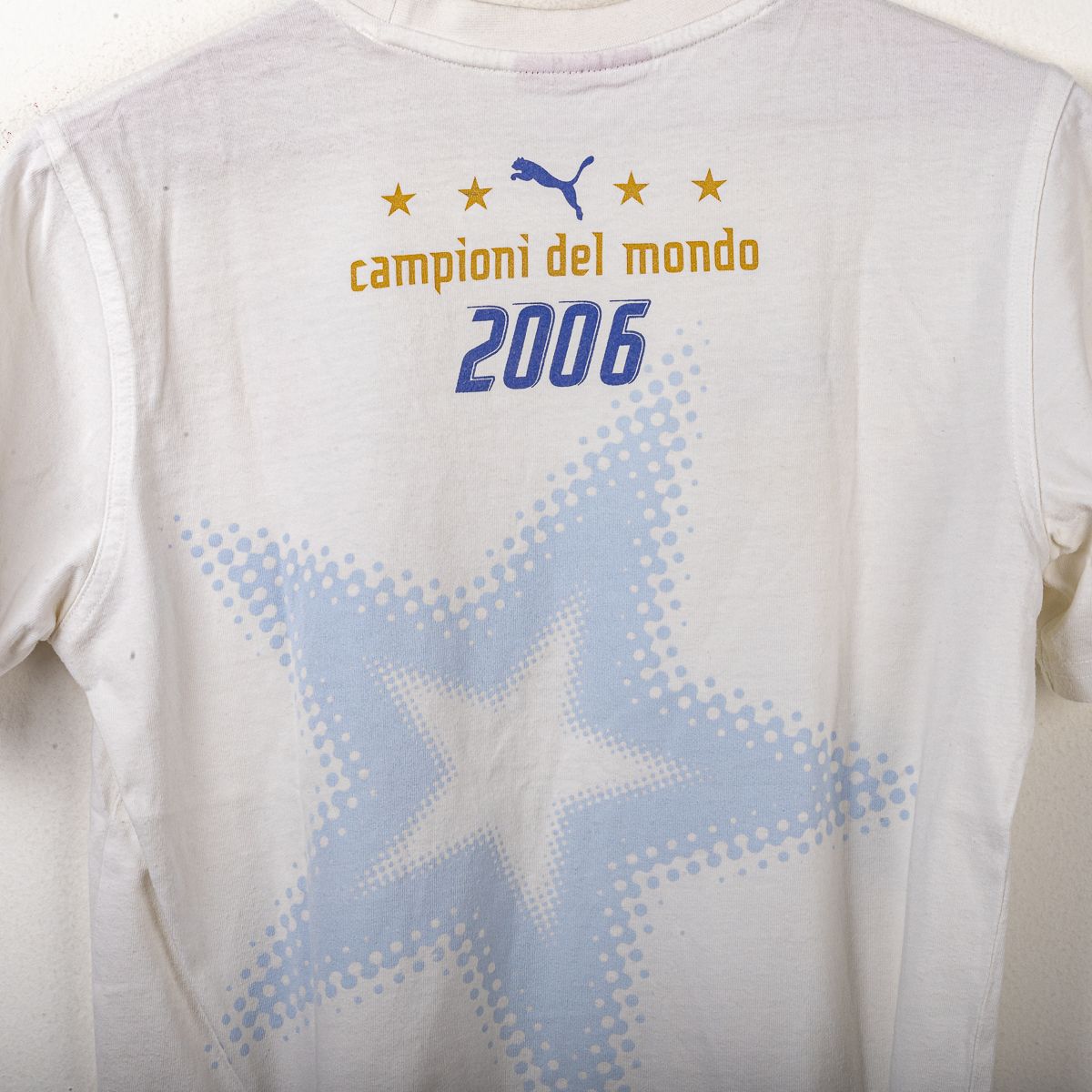 t-shirt celebrativa italia Mondiali 2006