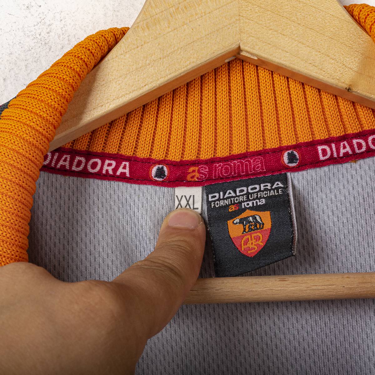 maglia third roma diadora totti n10 1998/1999 73x60