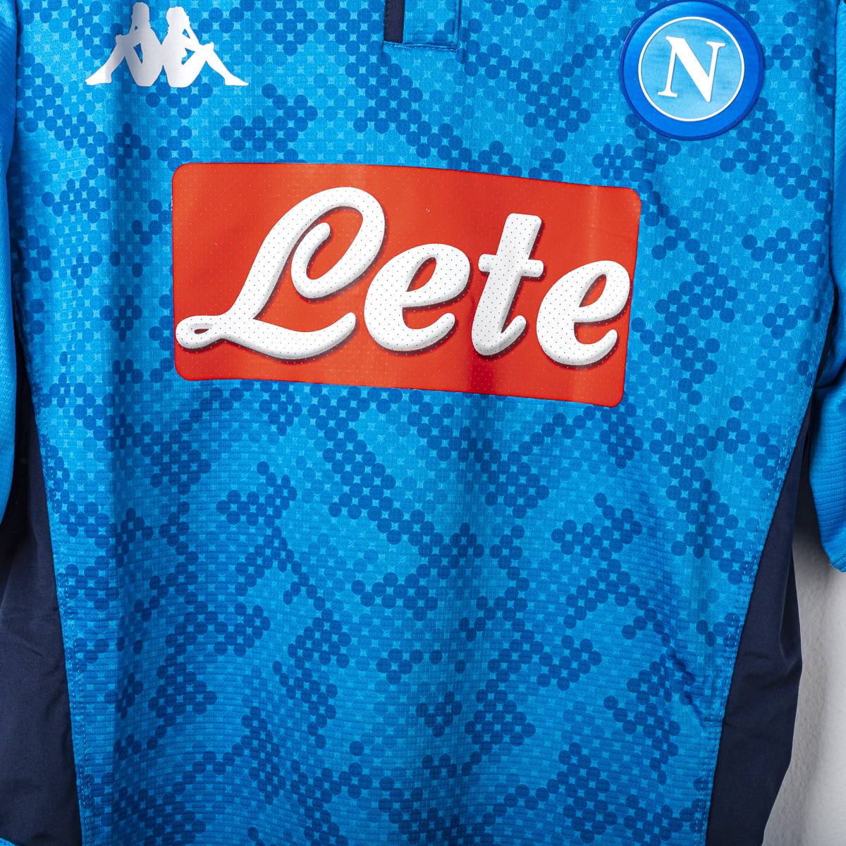 maglia home champions league napoli kappa Fabian 8 2019/2020