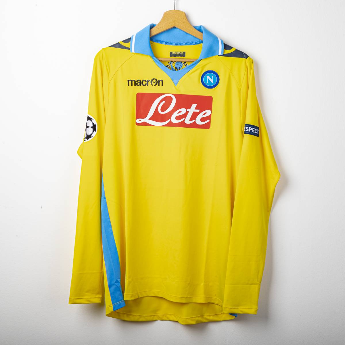 Maglia Third Napoli Macron UCL Cavani 7 Ml 2011/2012