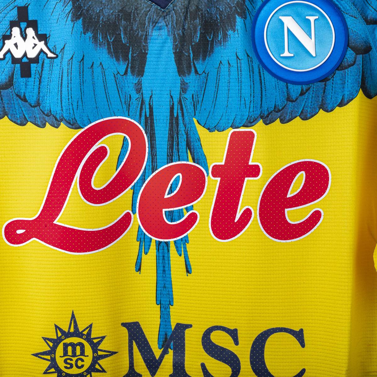 maglia napoli marcelo burlon kappa Meret 1 N°066/200 2020/2021