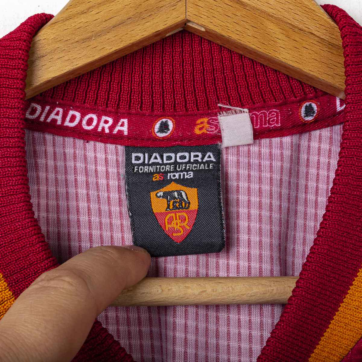 Maglia Home Roma Diadora Ina 1997/1998