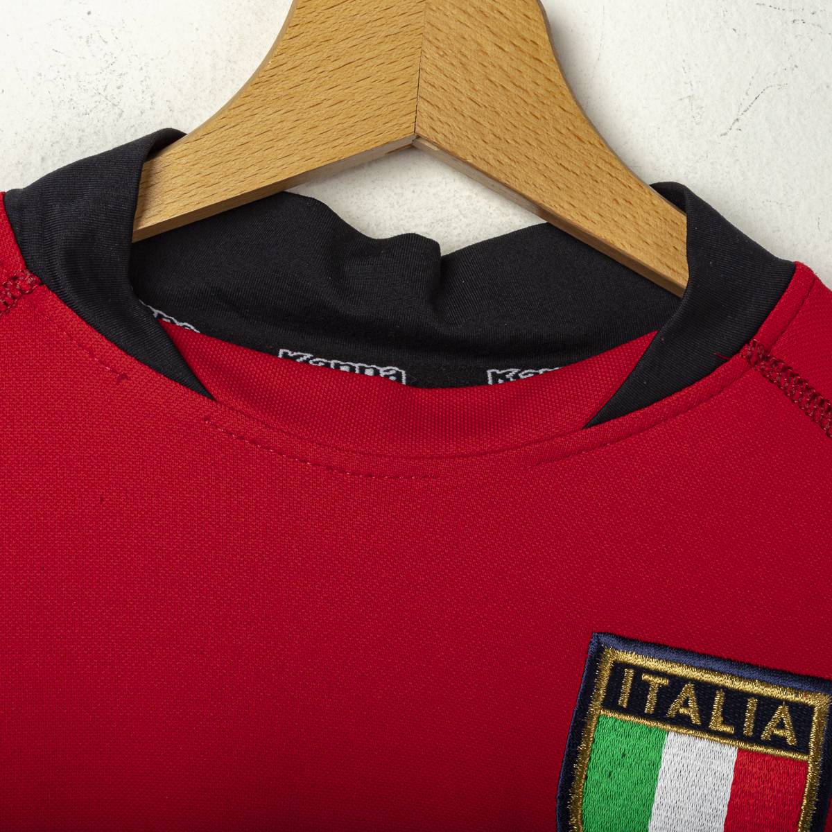 maglia portiere italia rossa kappa buffon n1 2002