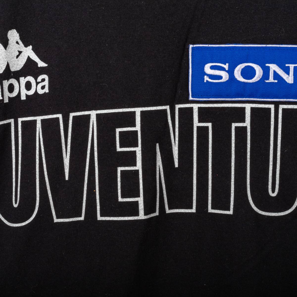 T-shirt Nera Fc Juventus Kappa Sony 1995/1996