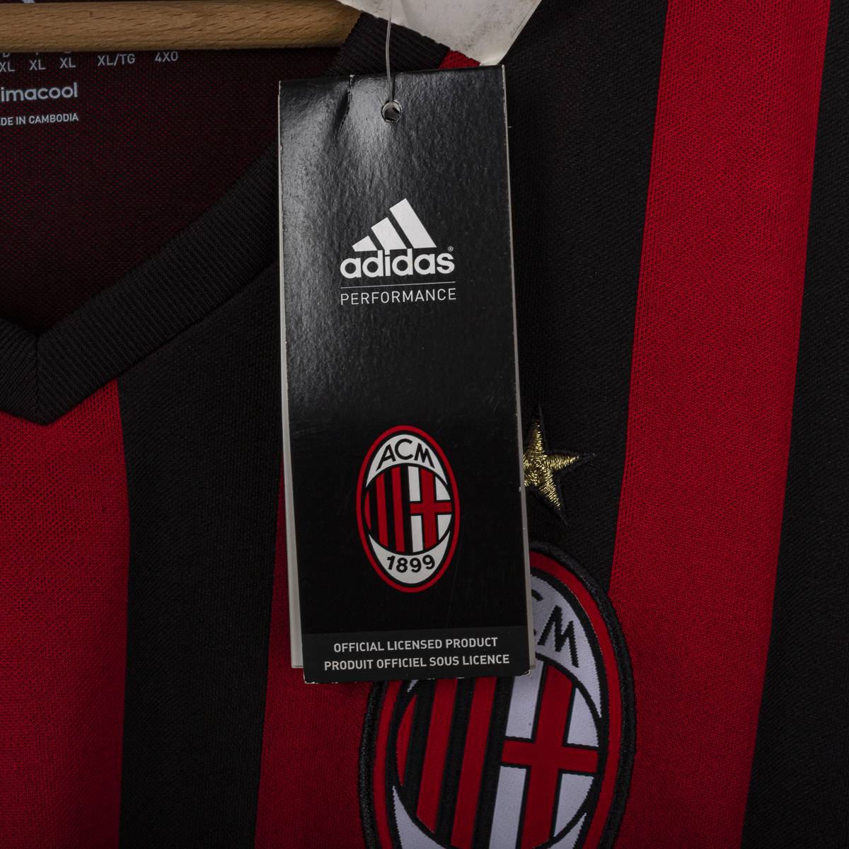 Maglia home milan Honda n10 2016/2017