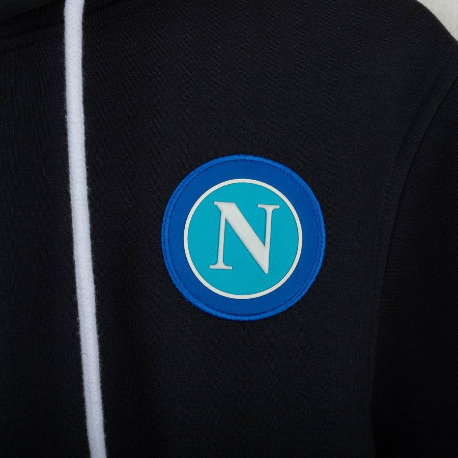 Felpa con cappuccio D10S blu ssc napoli 2022/2023 by EA7 - Home (10)