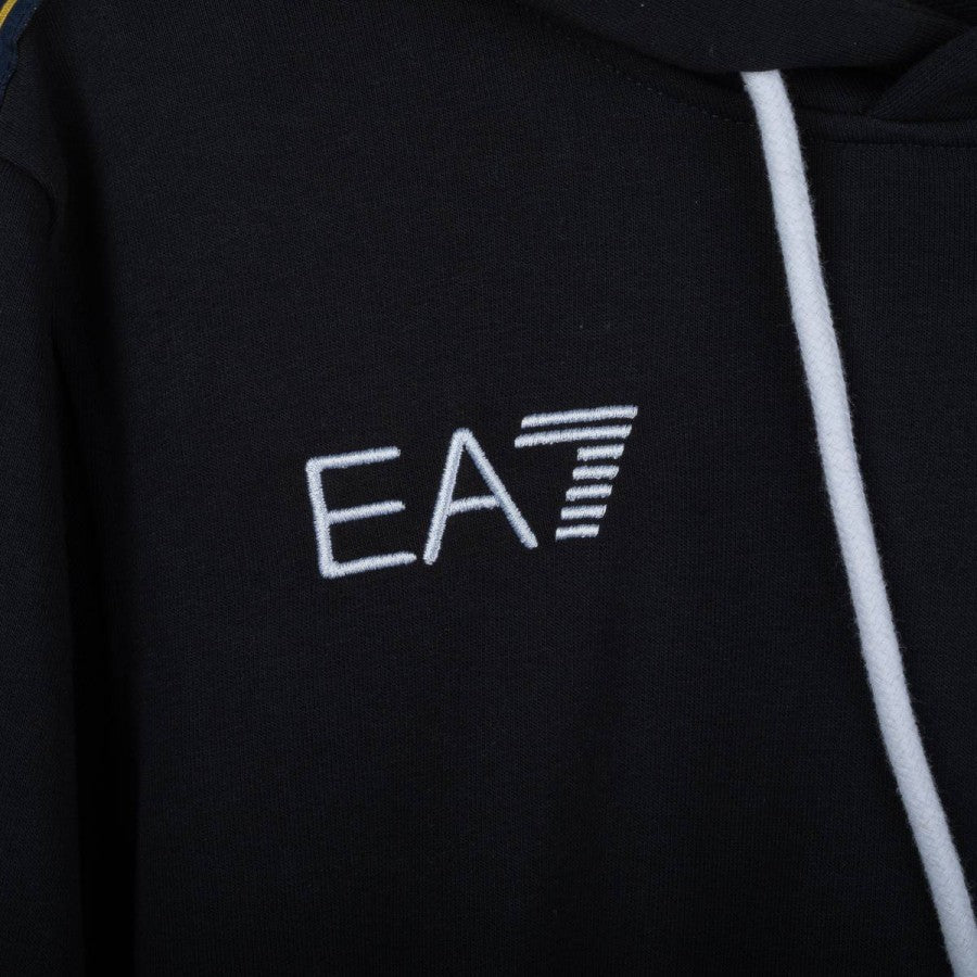 Felpa con cappuccio D10S blu ssc napoli 2022/2023 by EA7 - Home (11)