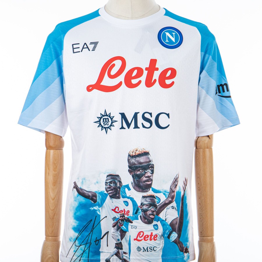 maglia face game napoli ea7 osimhen 9 2022/2023 by EA7 - Home (13)