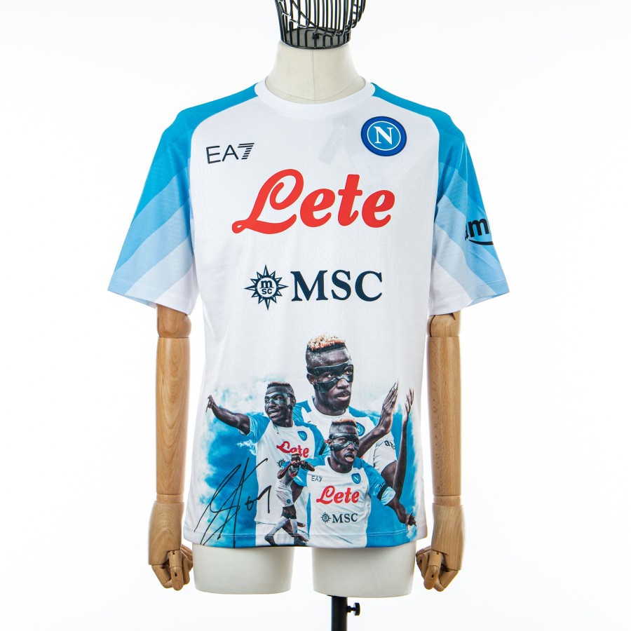 maglia face game napoli ea7 osimhen 9 2022/2023 by EA7 - Home (2)