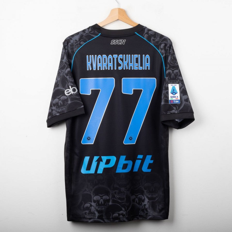 Maglia Halloween Napoli Ea7 Kvaratskhelia 77 2023/2024 by EA7 - Home