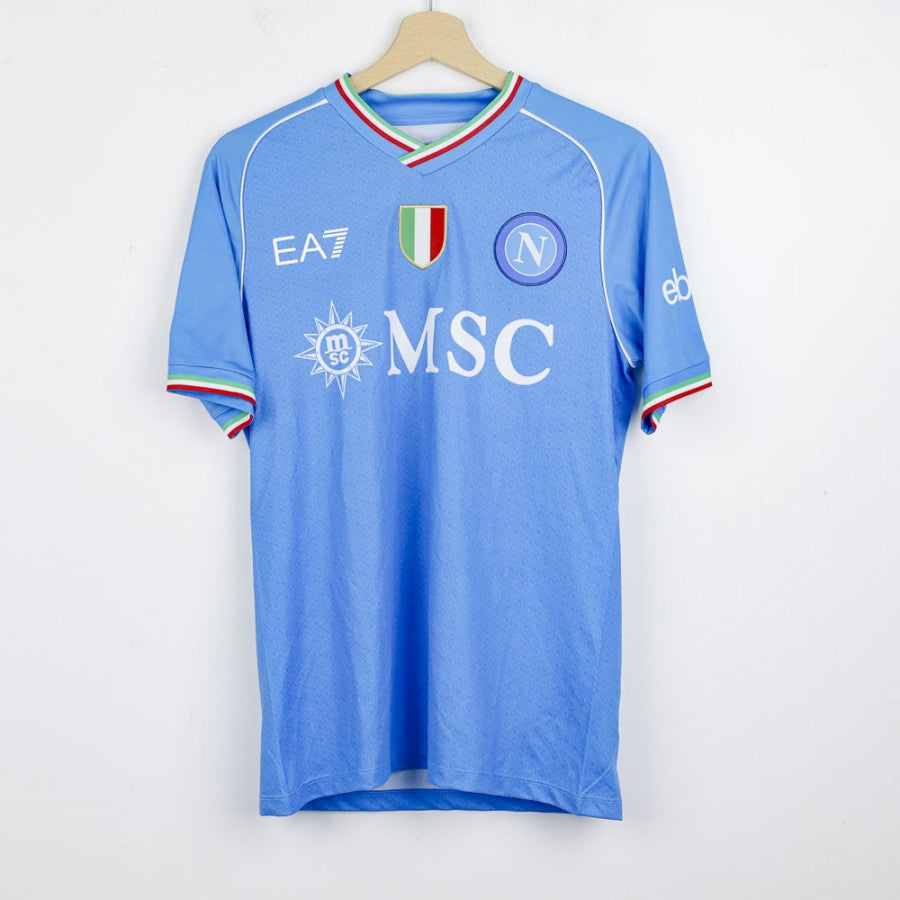 Maglia Home Napoli Ea7 autografata Anguissa n99 2023/2024 by EA7 - Home (2)