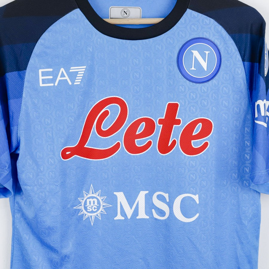 Maglia Home Napoli Ea7 autografata Lobotka n68 2022/2023 by EA7 - Home (3)