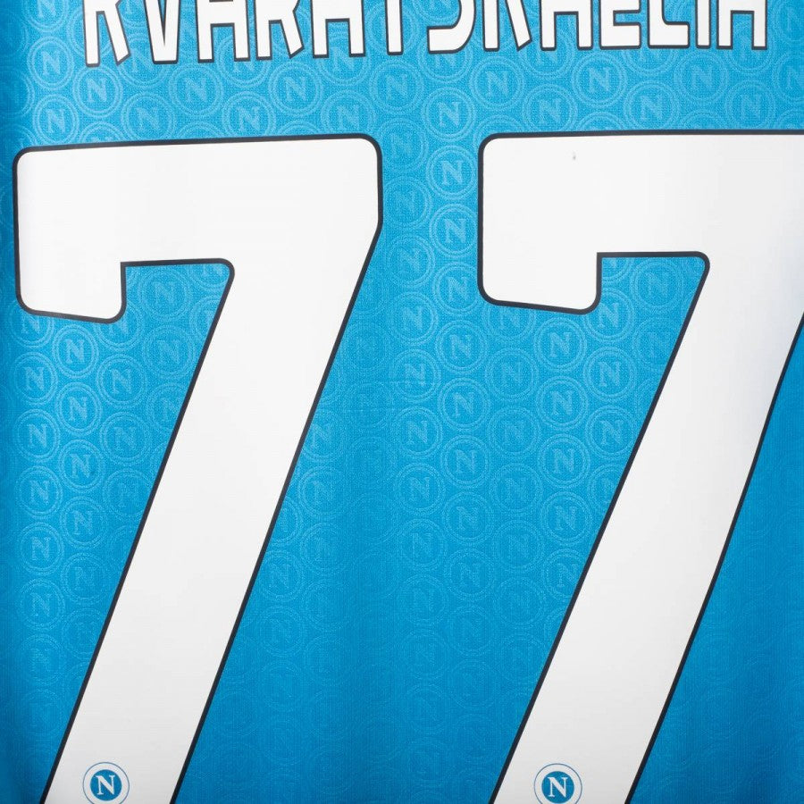 Maglia Home Napoli Ea7 Kvaratskhelia 77 2022/2023 by EA7 - Home (5)