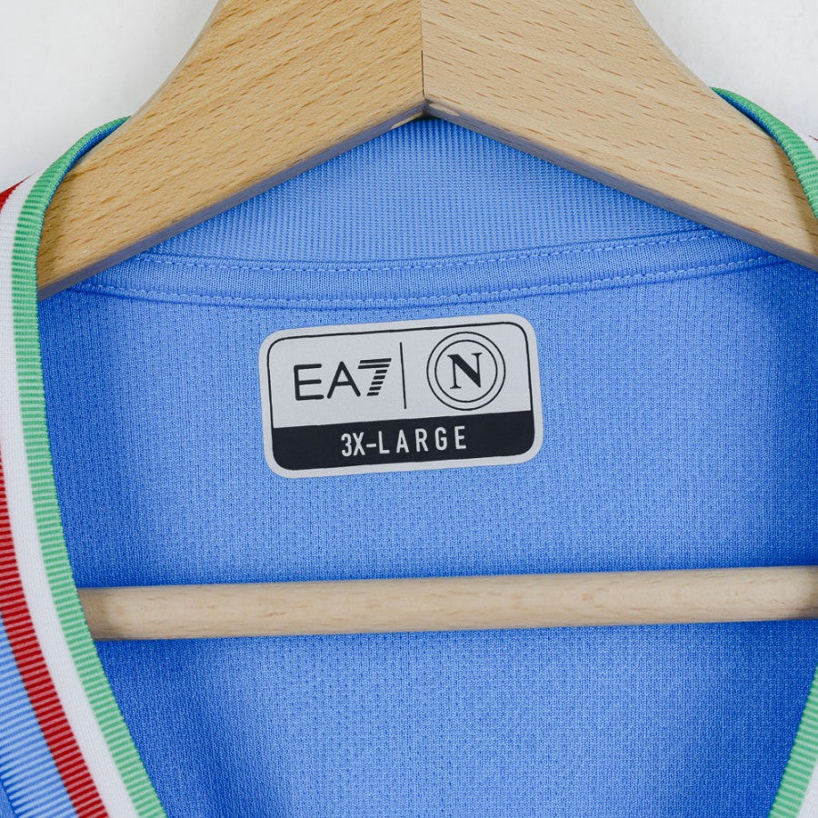 Maglia Home Napoli Ea7 Kvaratskhelia 77 2023/2024 by EA7 - Home (13)