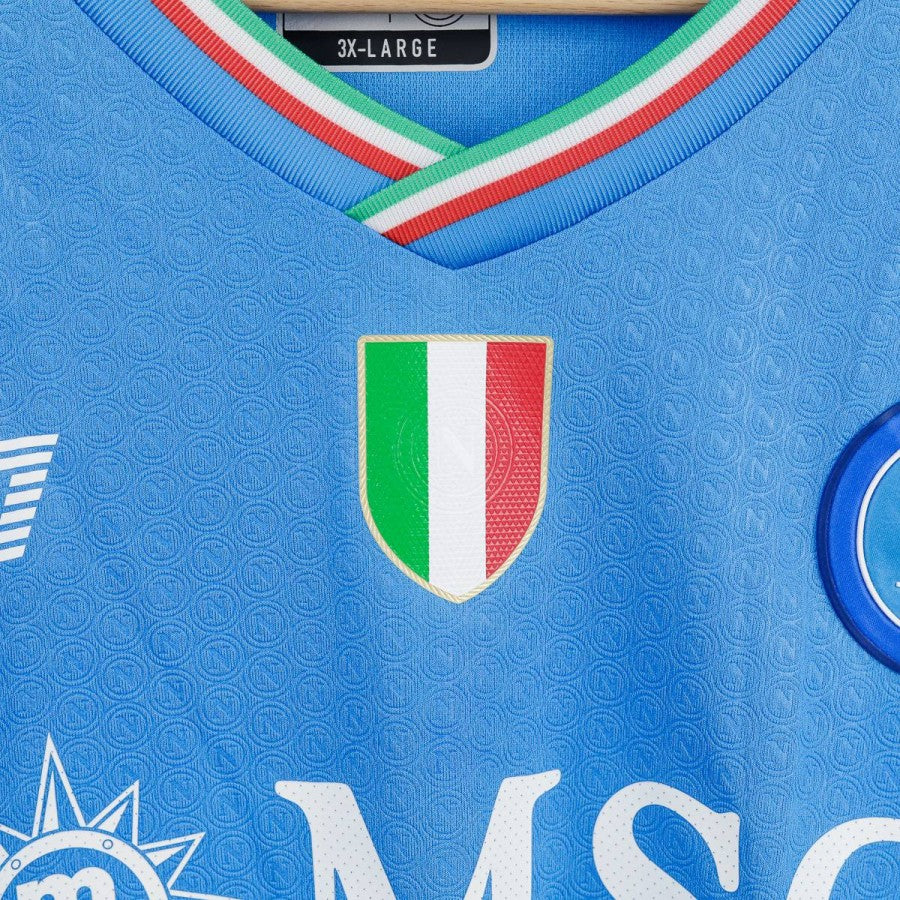 Maglia Home Napoli Ea7 Kvaratskhelia 77 2023/2024 by EA7 - Home (10)