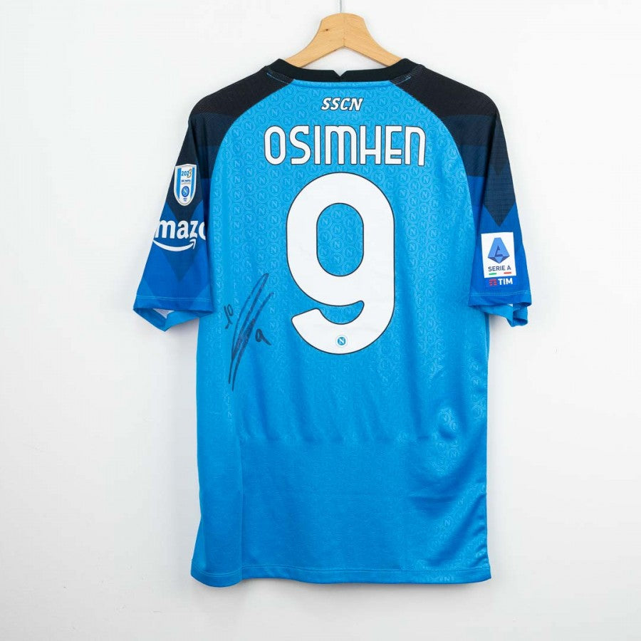 Maglia Home Napoli EA7 Osimhen 9 2022/2023 AUTOGRAFATA by EA7 - Home