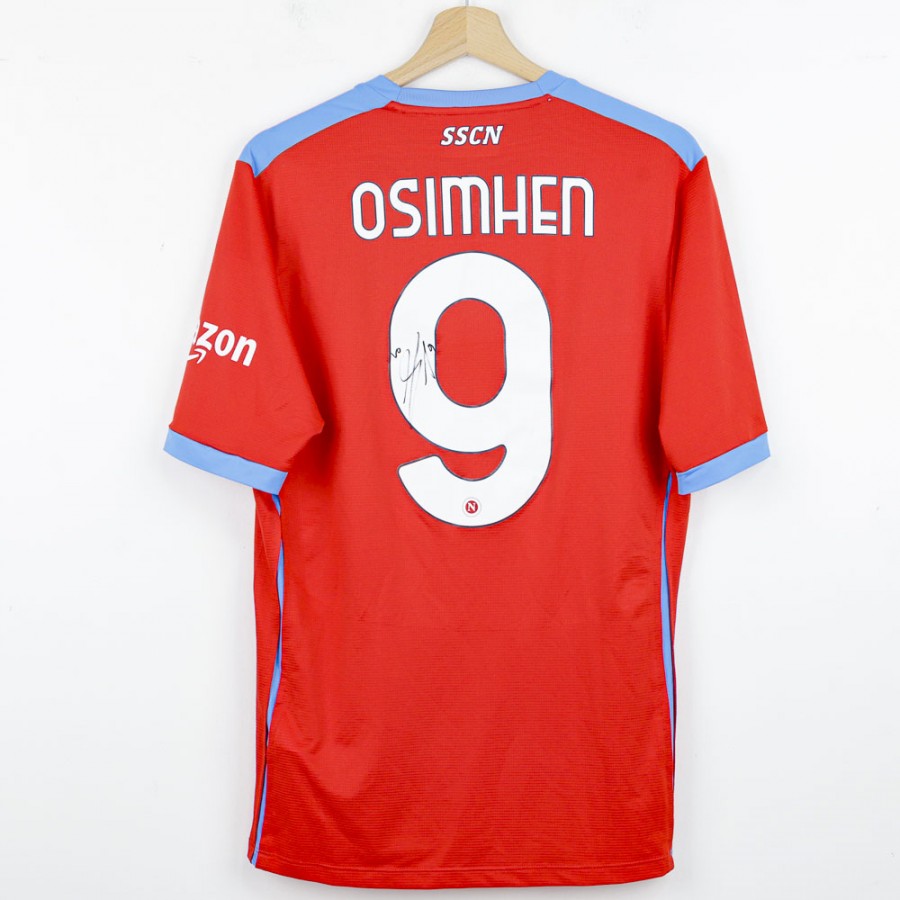Maglia Napoli Ea7 Osimhen n9 Autografata 2021/2022 by EA7 - Home