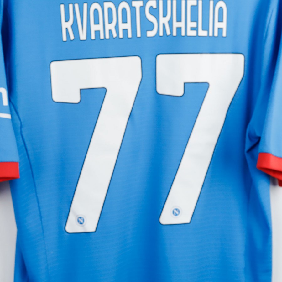 Maglia special napoli ea7 Kvaratskhelia 77 2022/2023 by EA7 - Home (5)