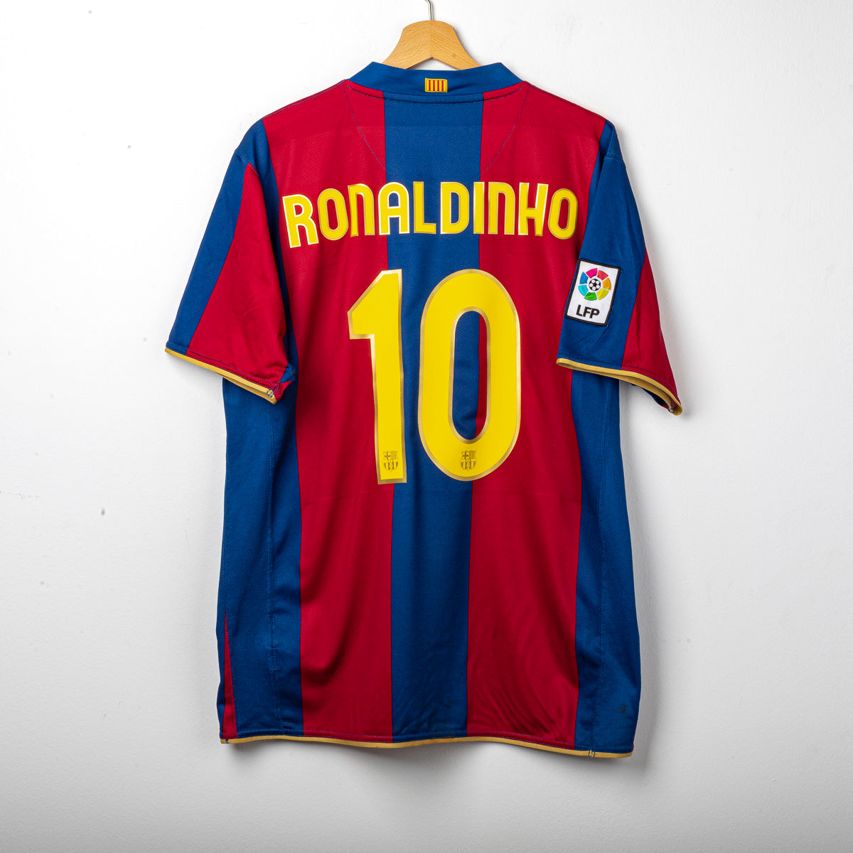 Maglia Home Barcellona Nike Ronaldinho n10 2007/2008