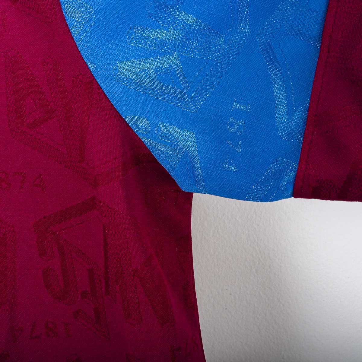 Maglia Home Aston Villa Umbro Mita Copiers 1992/1993