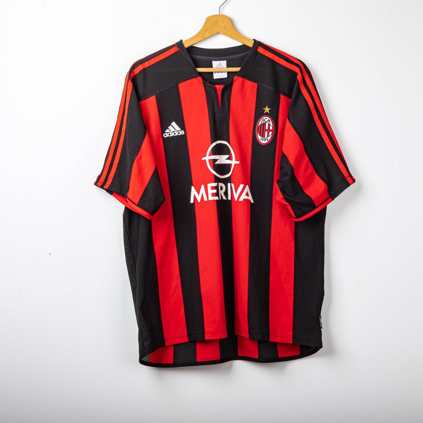 Maglia Home Milan Adidas Maldini 3 2003/2004