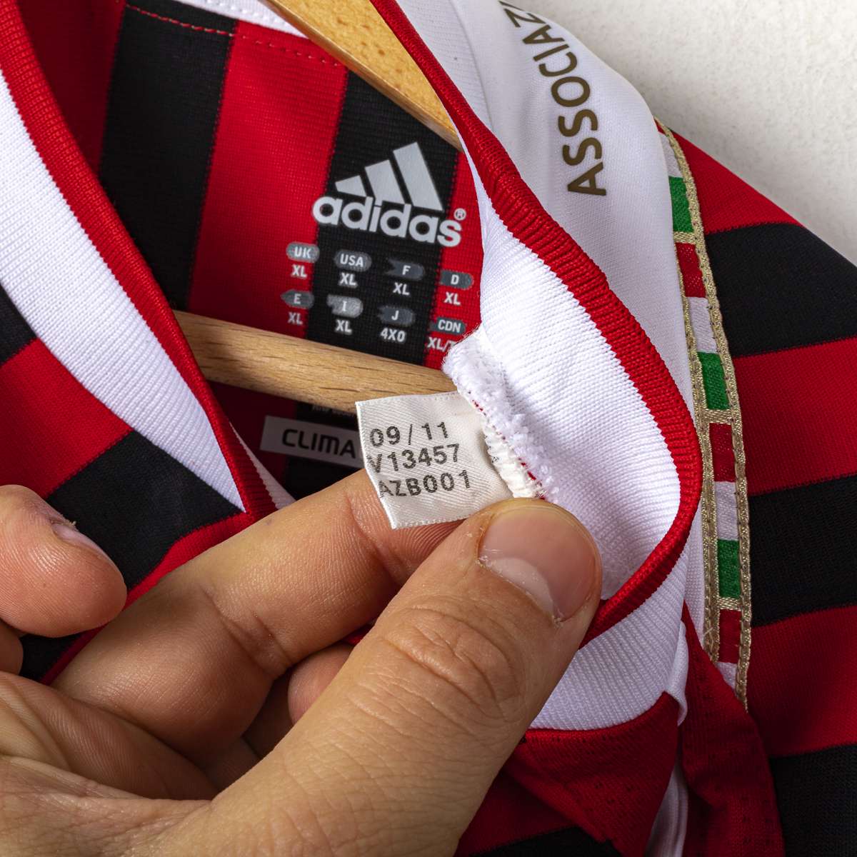 Maglia Home Milan Adidas Pato 7 Uefa 2011/2012