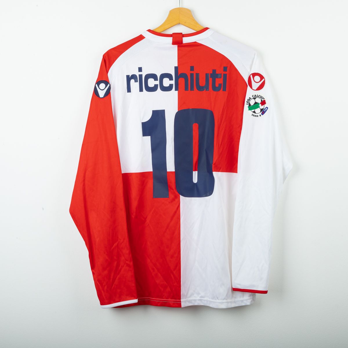 maglia home rimini macron ricchiuti 10 2007/2008