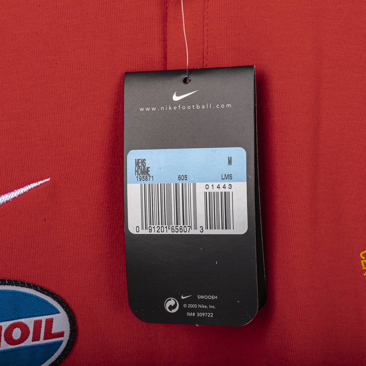 Polo Rossa Juventus Nike con cartellino 2005/2006
