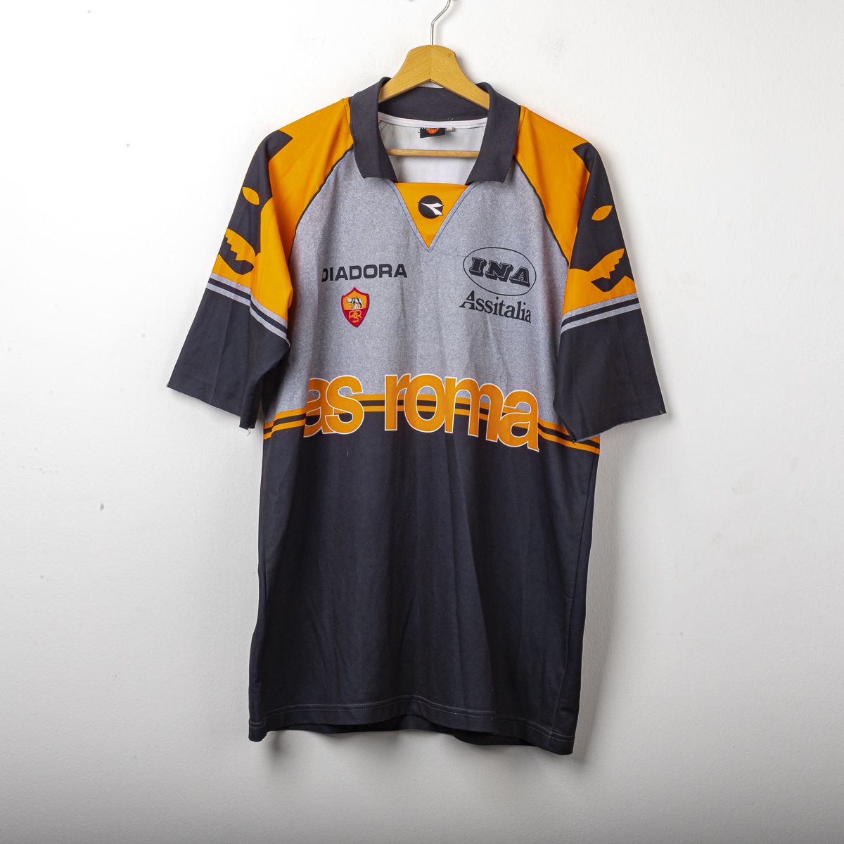 maglia allenamento Roma Diadora Assitalia 1997/1998