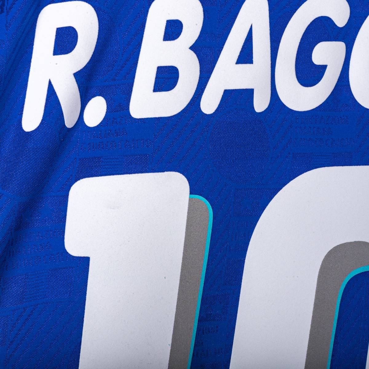 Maglia Home Italia Diadora R.Baggio n10 Mondiale Usa 1994 80x58