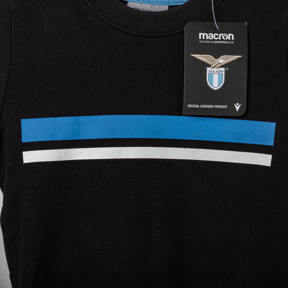 Felpa Lazio Macron Bambino Girocollo 2021/2022