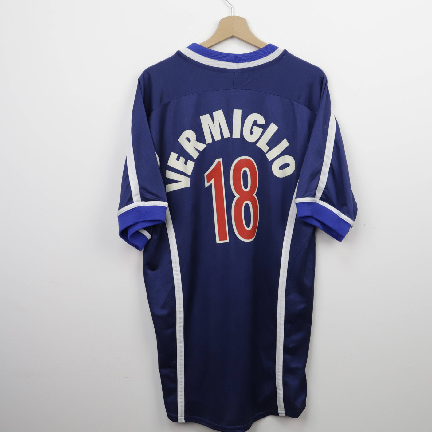 Maglia Home Italia Nike Vermiglio n°18 Mondiale 1998