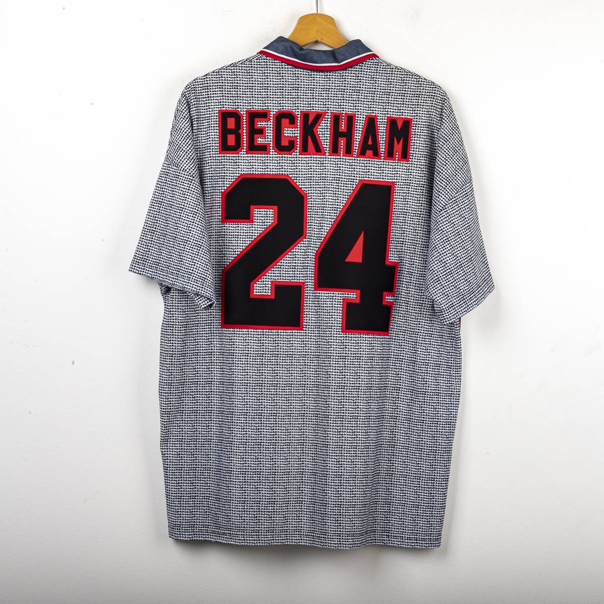 Maglia Away Manchester United Umbro Beckham n24 1995/1996