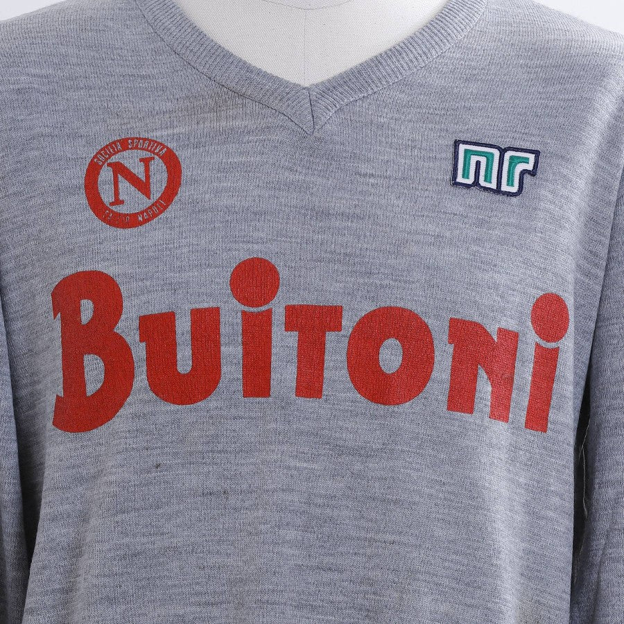 MAGLIA ALLENAMENTO NAPOLI BUITONI GRIGIA 1986/1987 by ENNERRE - Home (4)