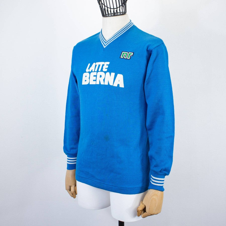 MAGLIA HOME NAPOLI ENNERRE LATTE BERNA ML 1983/1984 by ENNERRE - Serie A (3)