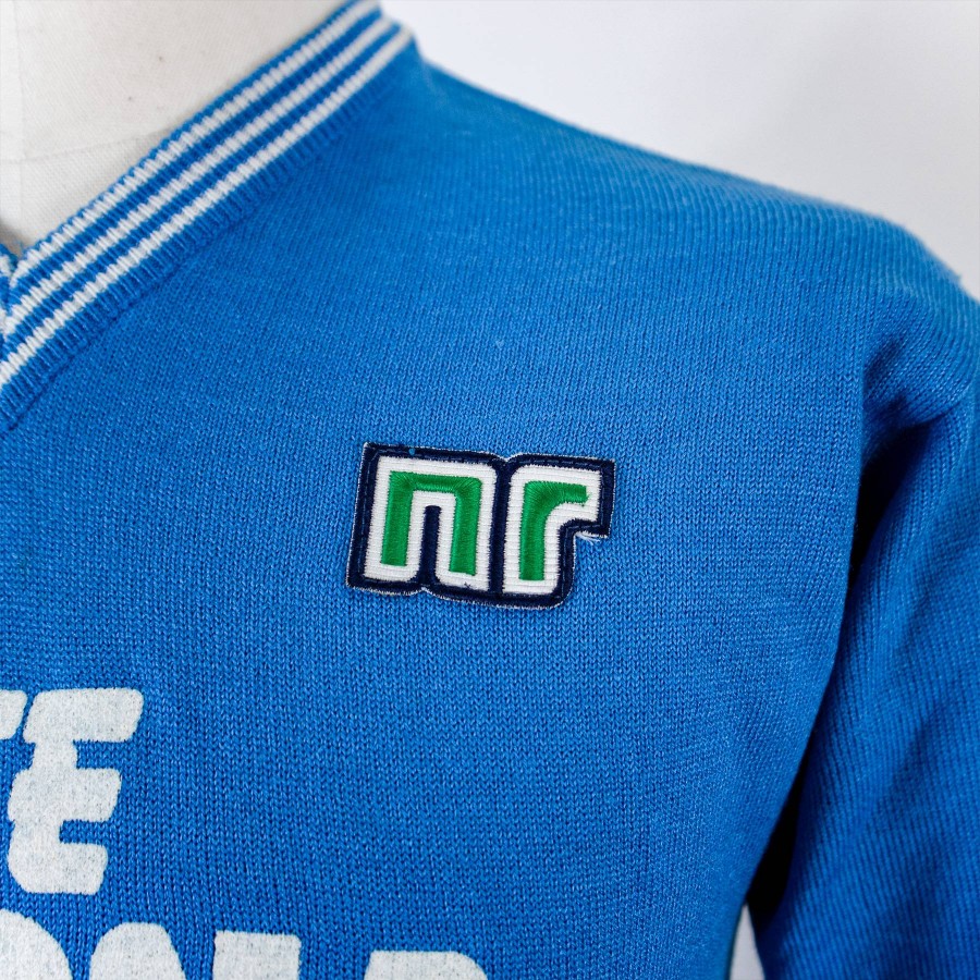 MAGLIA HOME NAPOLI ENNERRE LATTE BERNA ML 1983/1984 by ENNERRE - Serie A (4)