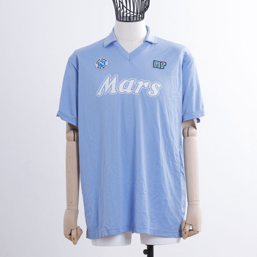 MAGLIA HOME NAPOLI ENNERRE N2 RASO 1988/1989 by ENNERRE - Home (2)