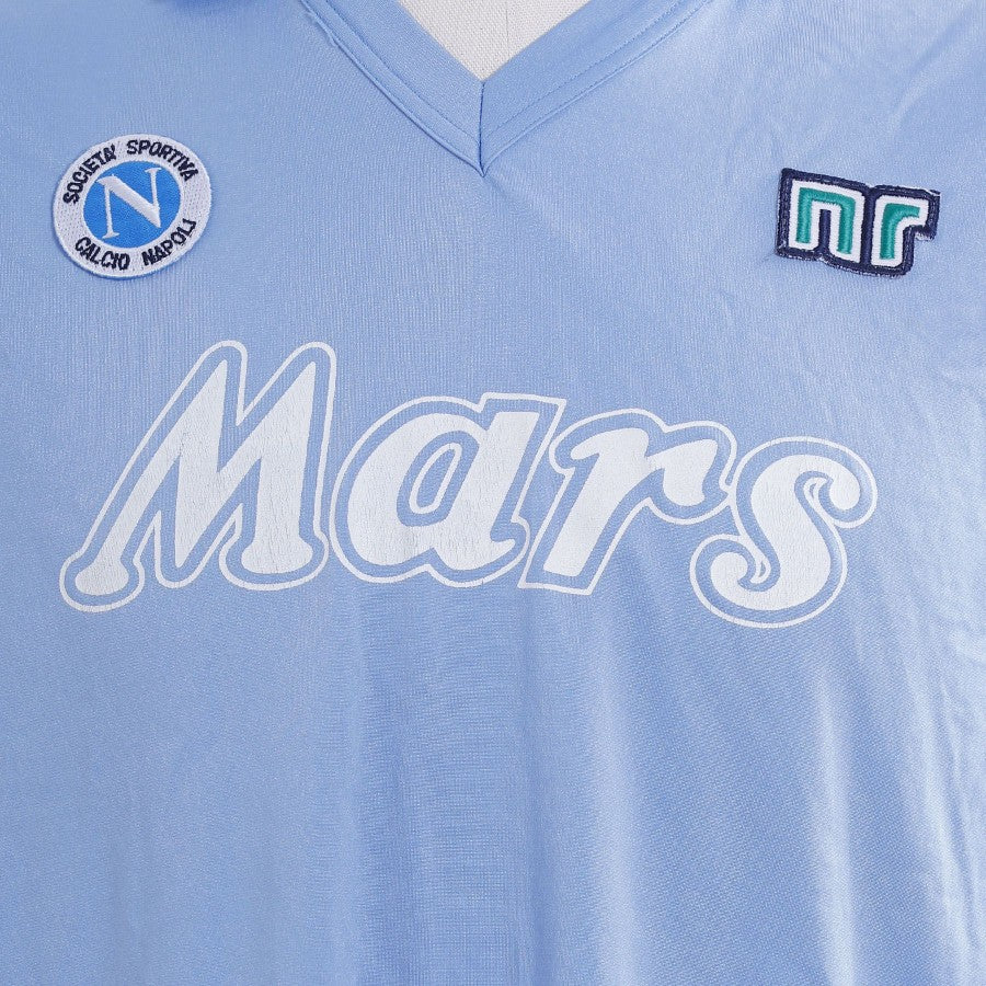 MAGLIA HOME NAPOLI ENNERRE N2 RASO 1988/1989 by ENNERRE - Home (4)