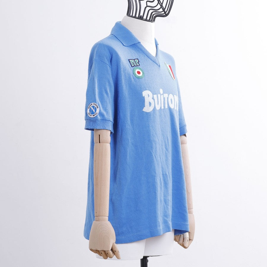 MAGLIA HOME NAPOLI ENNERRE N5 1987/1988 LANA by ENNERRE - Home (3)