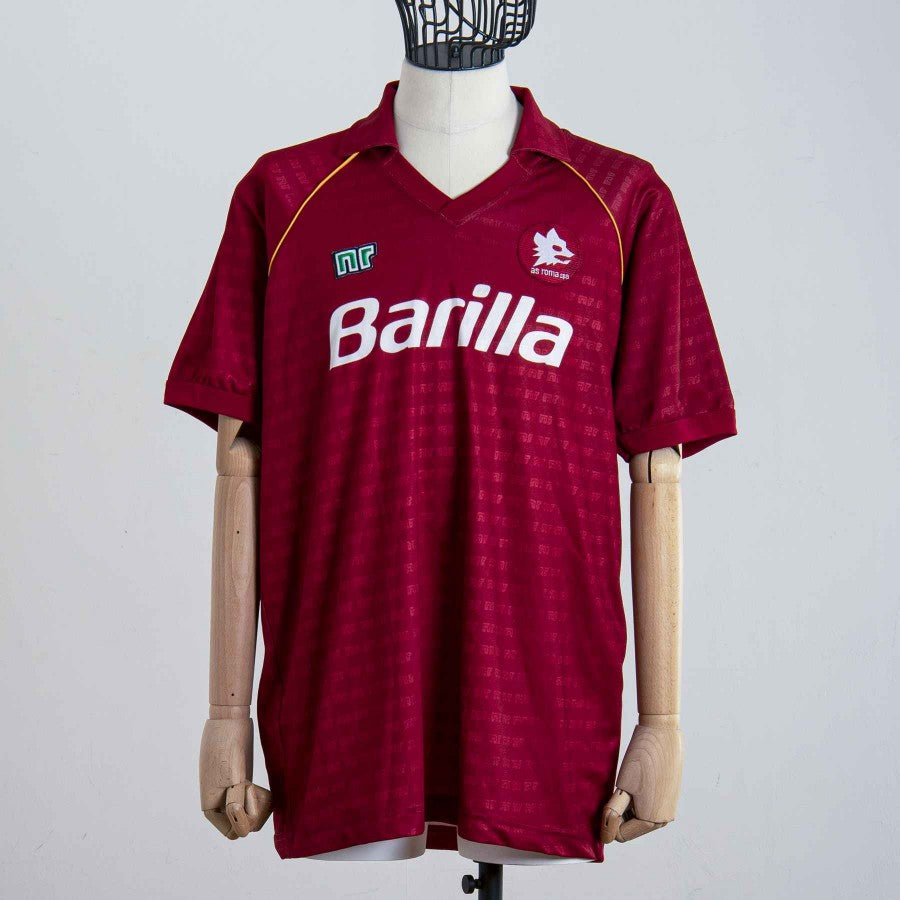 MAGLIA HOME ROMA N8 PRIMAVERA 1990/1991 by ENNERRE - Home (2)