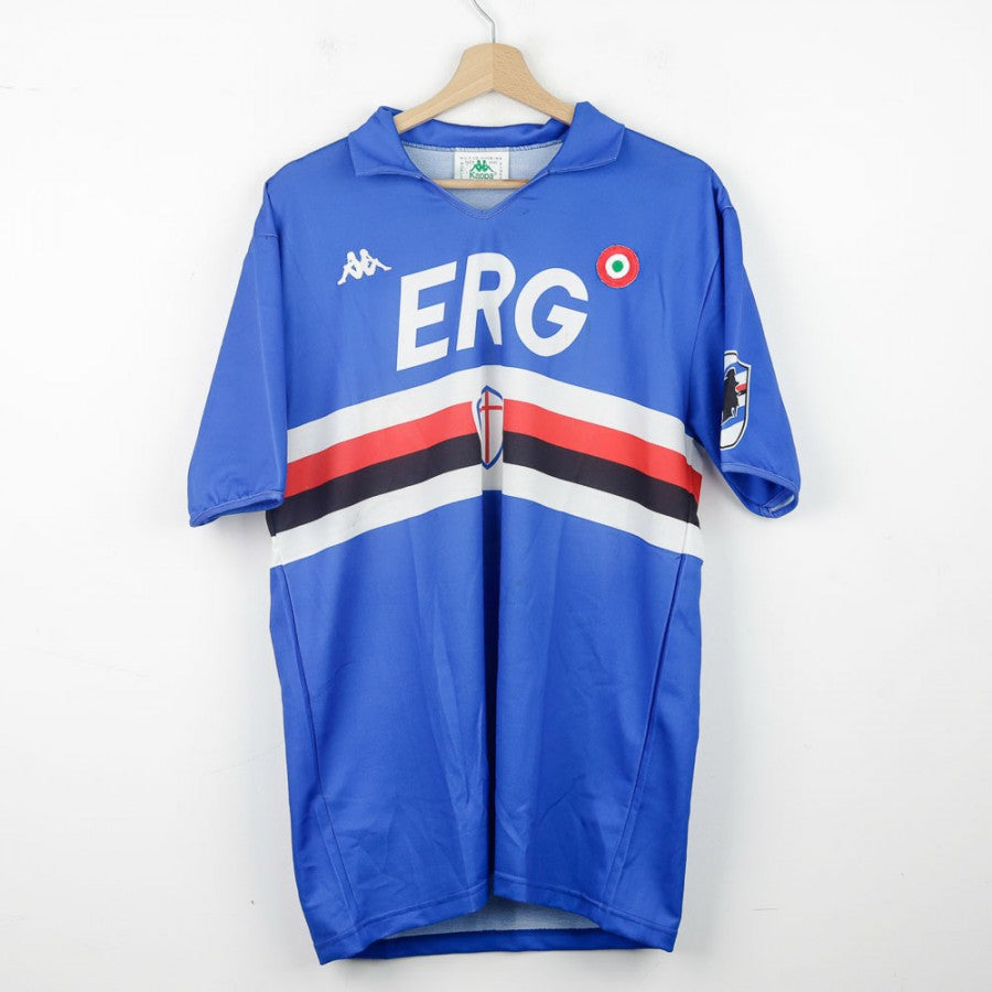 Maglia Home Sampdoria Kappa N8 1988/1989 by ENNERRE - Home (2)