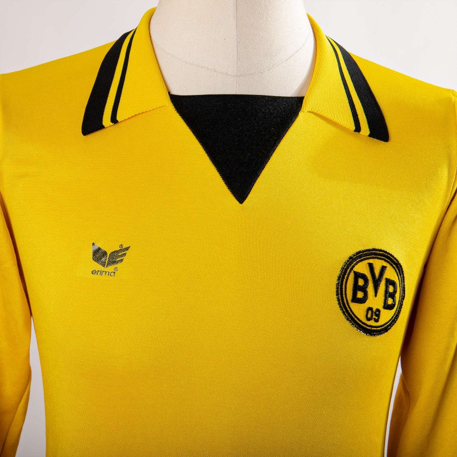 maglia home borussia dortmund 1979/1980 by ERIMA - Home (6)