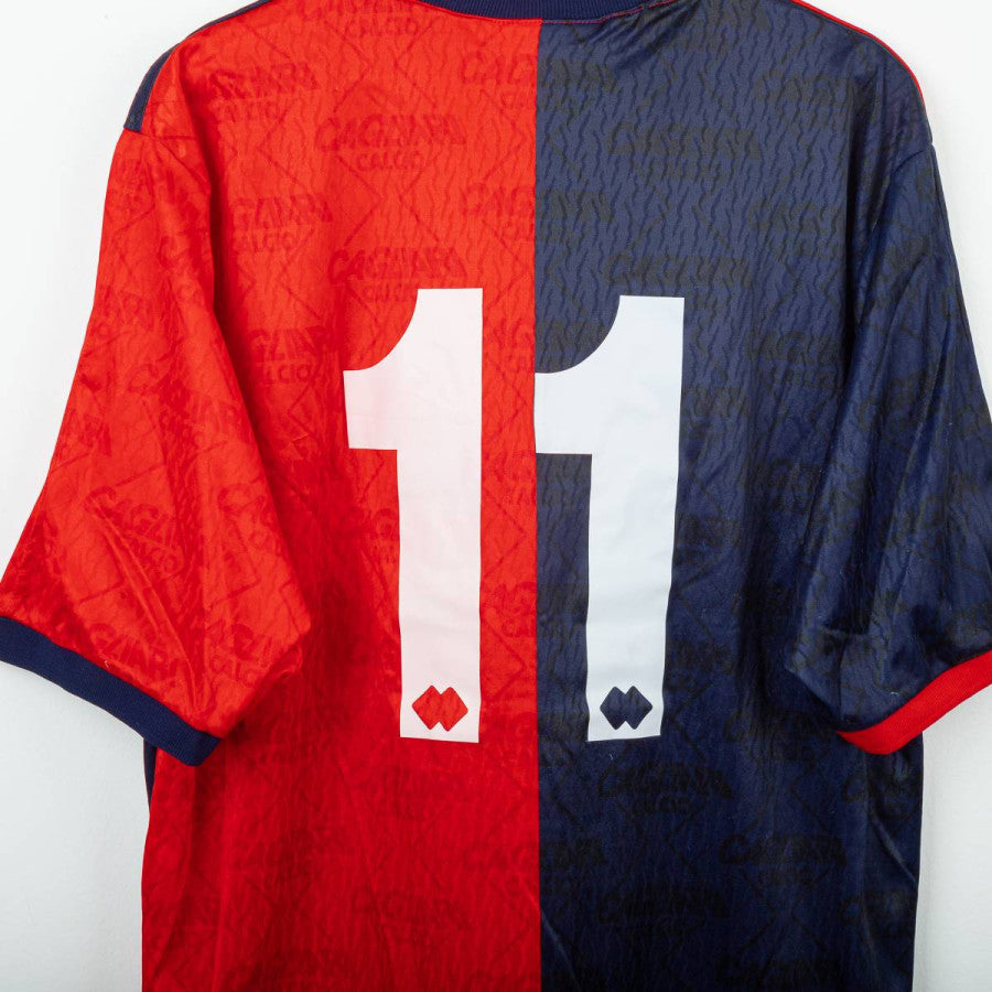 Maglia Home Cagliari Errea N11 (Oliveira) 1993/1994 by ERREA (5)