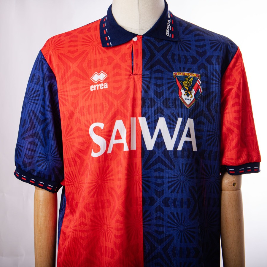 MAGLIA HOME GENOA ERREA 1992/1993 by ERREA - Home (9)