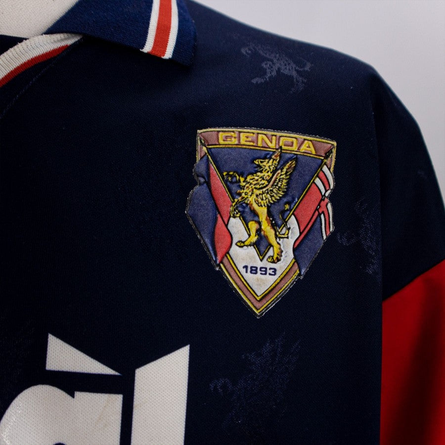 MAGLIA HOME GENOA ERREA 1996/1997 6 CAVALLO by ERREA - Home (10)