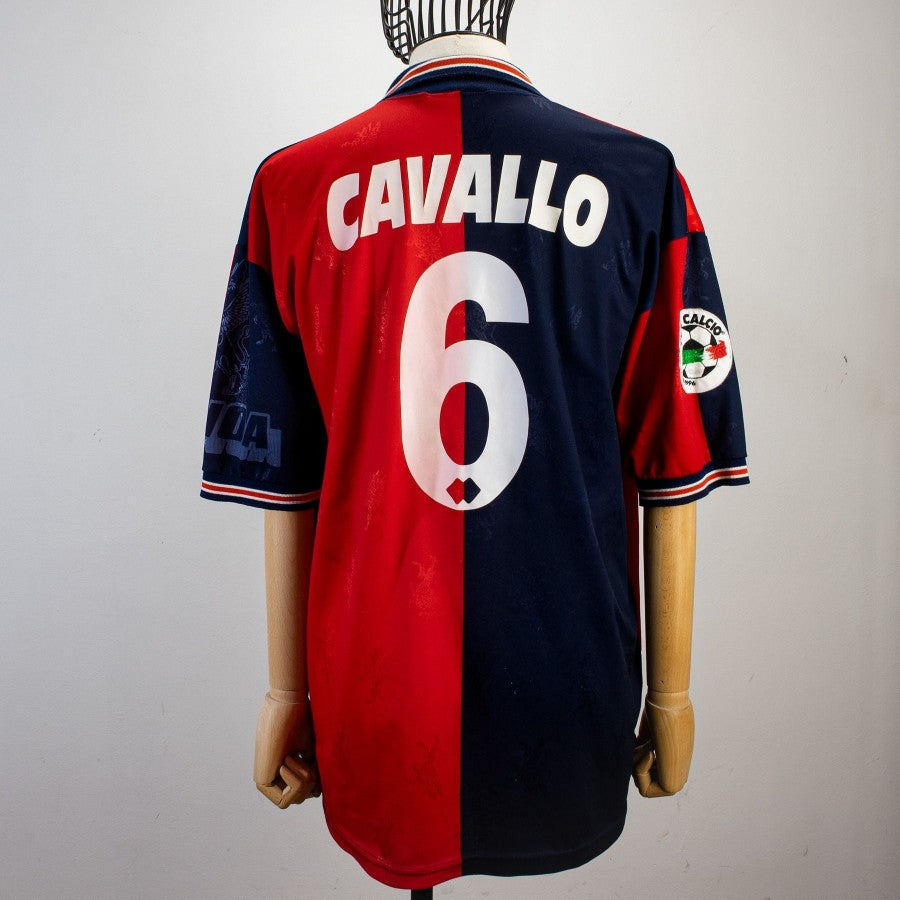 MAGLIA HOME GENOA ERREA 1996/1997 6 CAVALLO by ERREA - Home