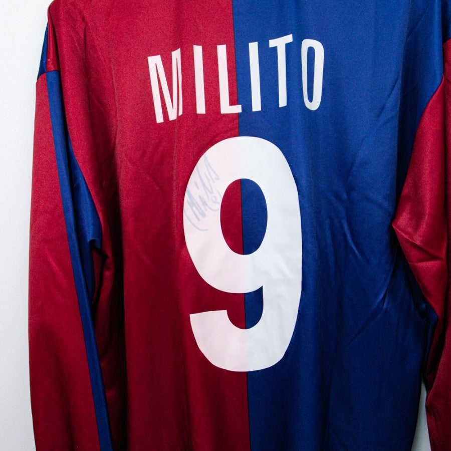 maglia home genoa errea milito 9 2004/2005 autografata by ERREA - Home (5)