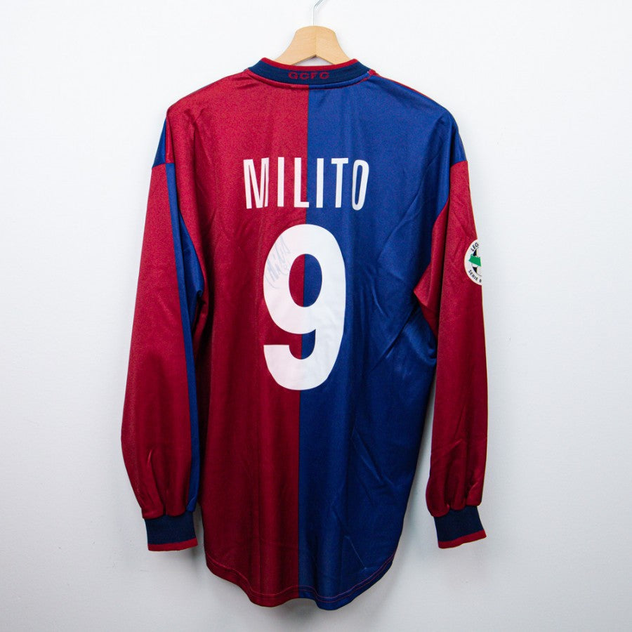 maglia home genoa errea milito 9 2004/2005 autografata by ERREA - Home