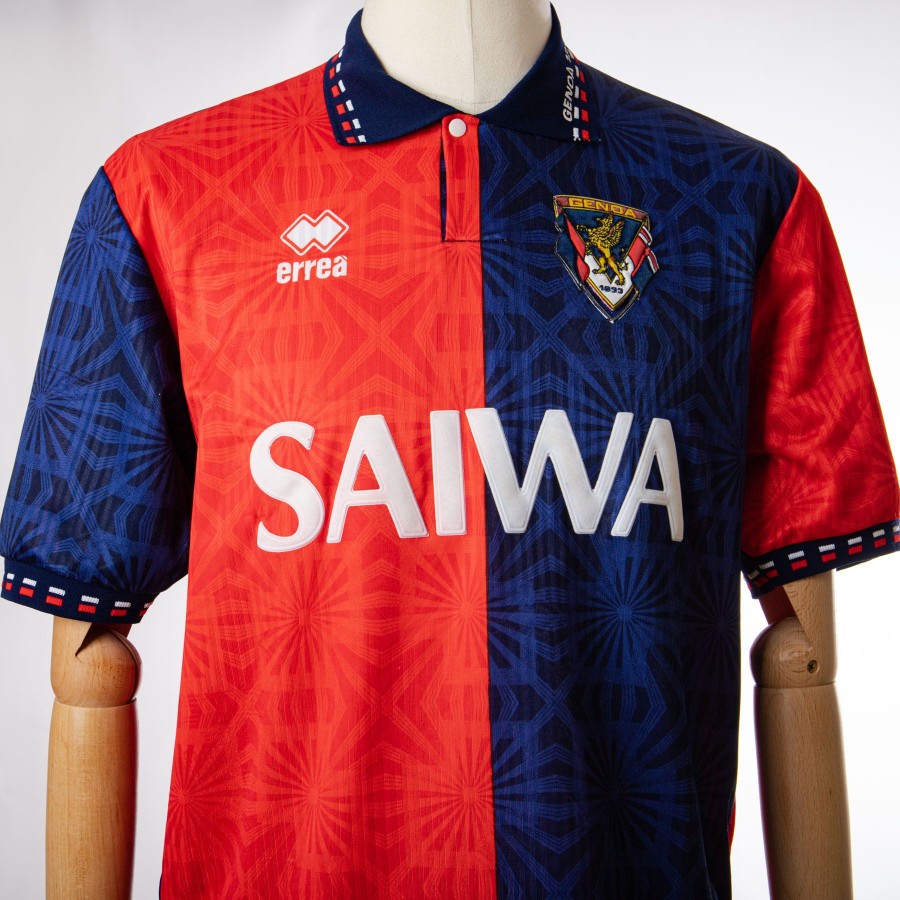 maglia home genoa n10 1993/1994 by ERREA - Home (3)